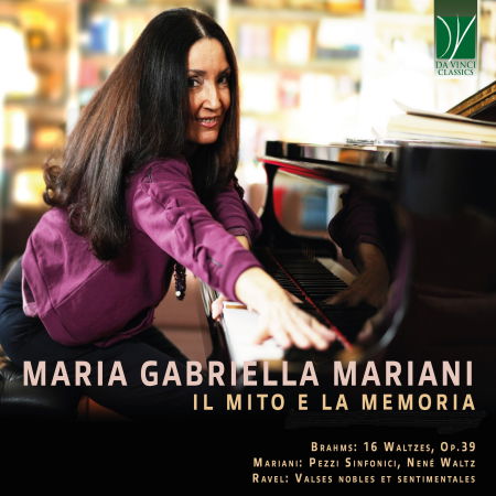 Cover for Maria Gabriella Mariani · Brahms, Mariani, Ravel: Il Mito E La Memoria (CD) (2024)