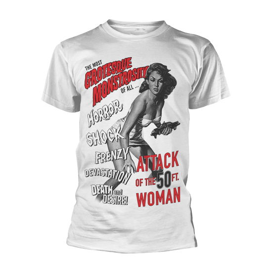 Cover for Attack of the 50ft Woman · The Most Grotesque Monstrosity of All (Klær) [size XL] [White edition] (2018)