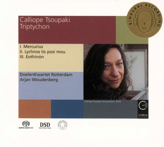 Cover for Doelenkwartet  Arjan Woudenberg · Calliope Tsoupaki Triptychon (CD) (2016)