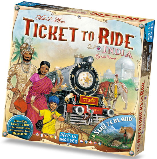 Ticket to Ride: India - Enigma - Merchandise - Days Of Wonder - 0824968117743 - 27. desember 2017