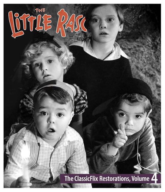 Cover for Little Rascals: Classicflix Restorations 4 (Blu-ray) (2022)