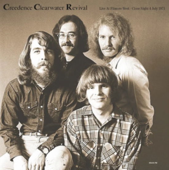 Cover for Creedence Clearwater Revival · Live At Filmore West - Close Night July 4. 1971 - KSAN (LP) (2024)