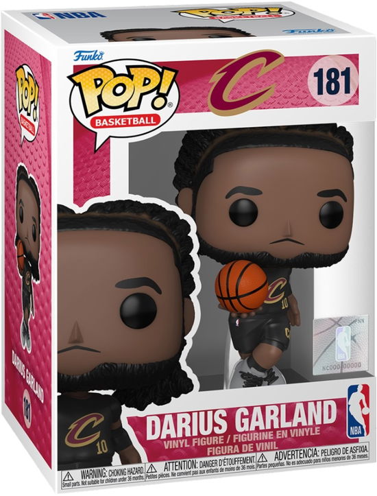 Funko Pop Nba Cavs Darius Garland - Pop Nba - Produtos - Funko - 0889698796743 - 28 de agosto de 2024