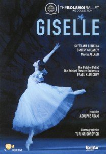 Cover for Adam / Bolshoi Ballet / Lunkina / Gudanov · Giselle (DVD) (2012)