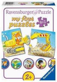 Cover for Ravensburger · Dieren In De Bouw (9 X 2 Stukjes) (Jigsaw Puzzle)
