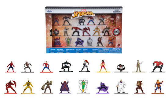 Marvel Nano Metalfigs Diecast Minifiguren 18-er Pa - Jada Toys - Merchandise - Dickie Spielzeug - 4006333081743 - 15. März 2024