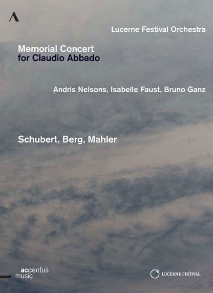 Cover for Lucerne Festival Orchestra · Memorial Concert For Claudio Abbado (MDVD) [Tribute edition] (2015)