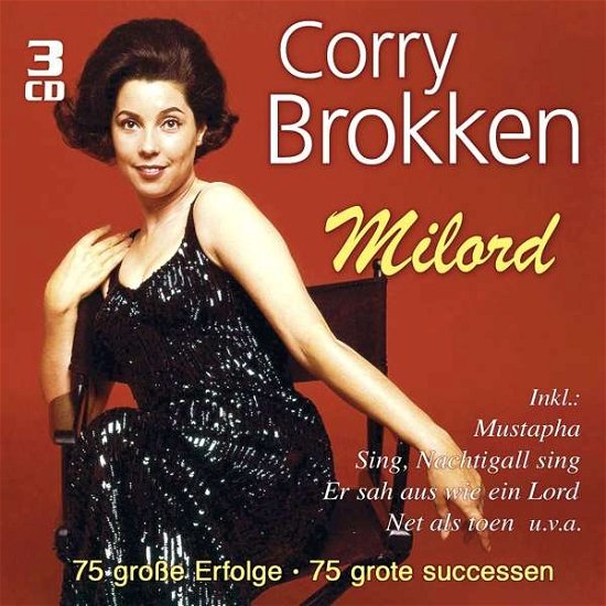 Cover for Corry Brokken · MILORD-75 GROßE ERFOLGE (CD) (2016)