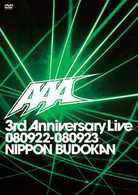 Cover for Aaa · Aaa 3rd Anniversary Live 080922-080923 Nihon Budokan (MDVD) [Japan Import edition] (2009)