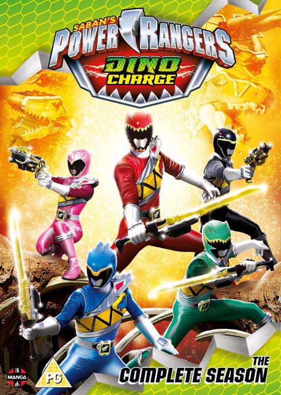 Cover for Power Rangers: Dino Charge - T · Power Rangers - Dino Charge - The Complete Season - Episodes 1 to 22 + Specials (DVD) (2017)