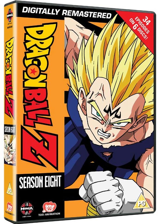 Dragon Ball Z - Season 8 · Dragon Ball Z Complete Season 8 (Episodes  220-253) (DVD) (2013)
