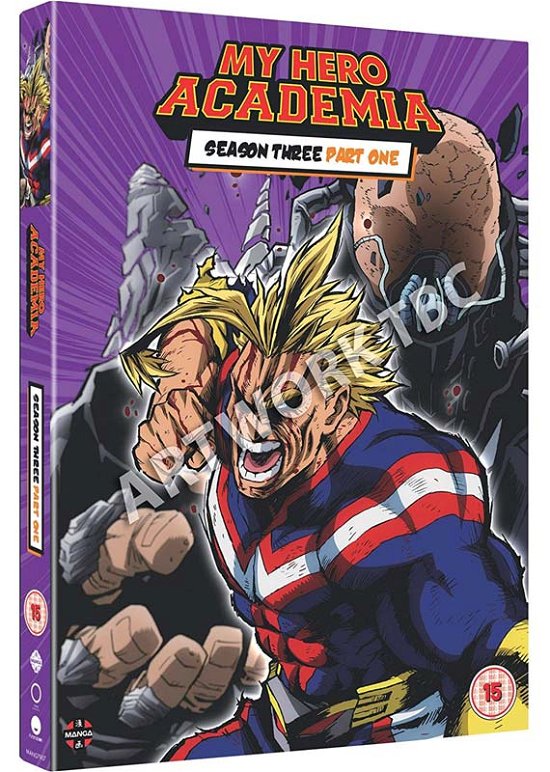 Cover for My Hero Academia · My Hero Academia Season 3 Part 1 (DVD) (2019)