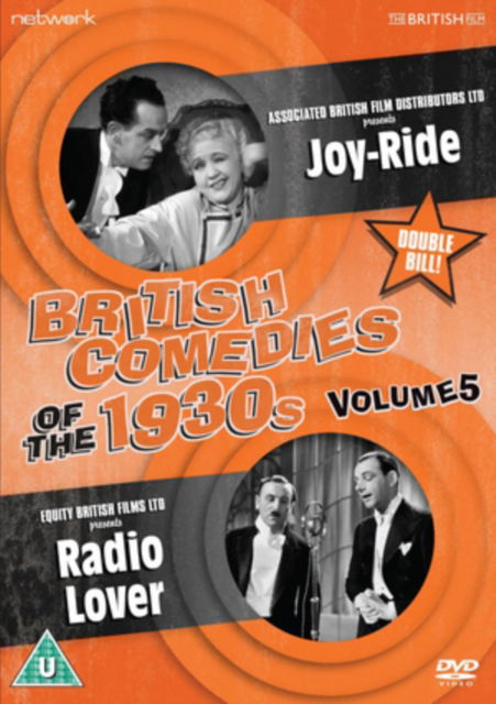 Cover for British Comedies of the 1930s Vol 5 · Joy Ride / Radio Lover (DVD) (2015)