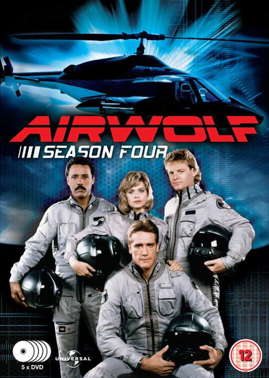 Cover for Airwolf Series 4 (DVD) (2014)