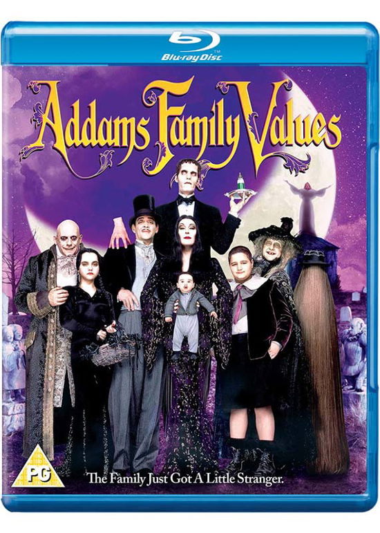 Cover for Addams Family Values BD · Addams Family Values (Blu-ray) (2019)
