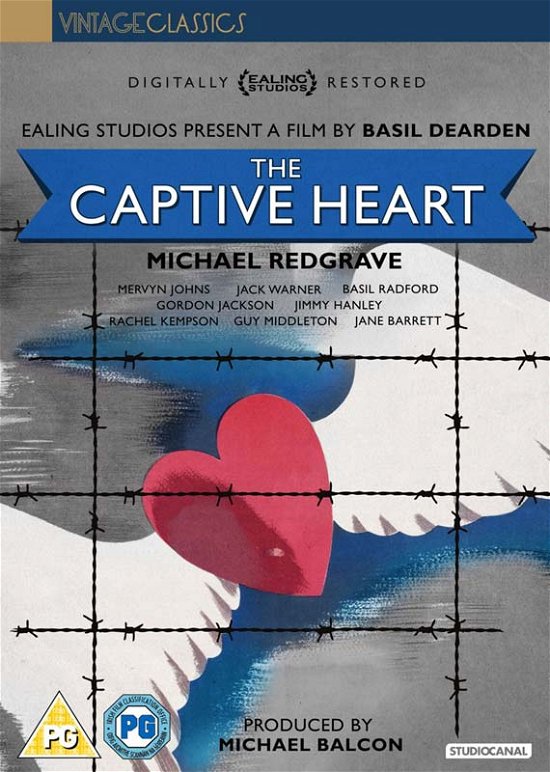 Cover for The Captive Heart (DVD) (2016)