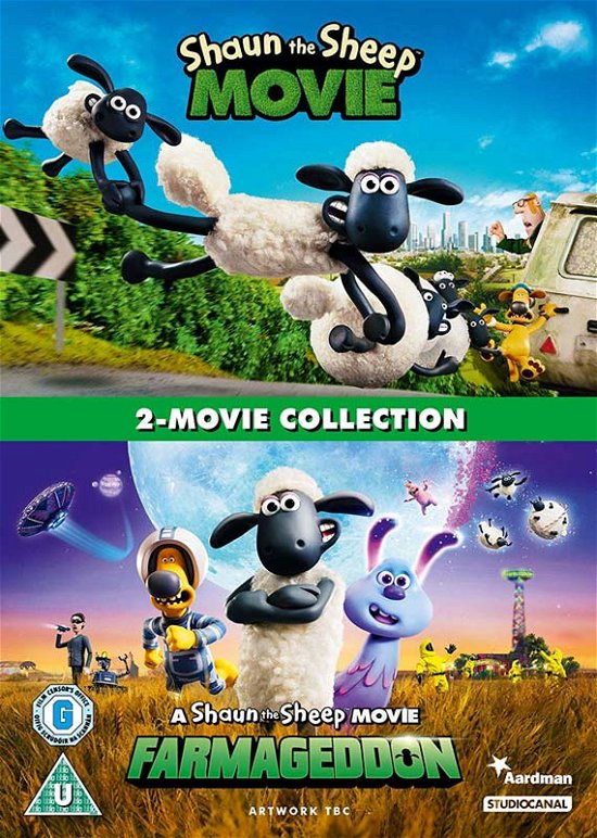 Cover for Shaun the Sheep  Movie 1  2 · The Shaun The Sheep Movie Collection (DVD) (2020)