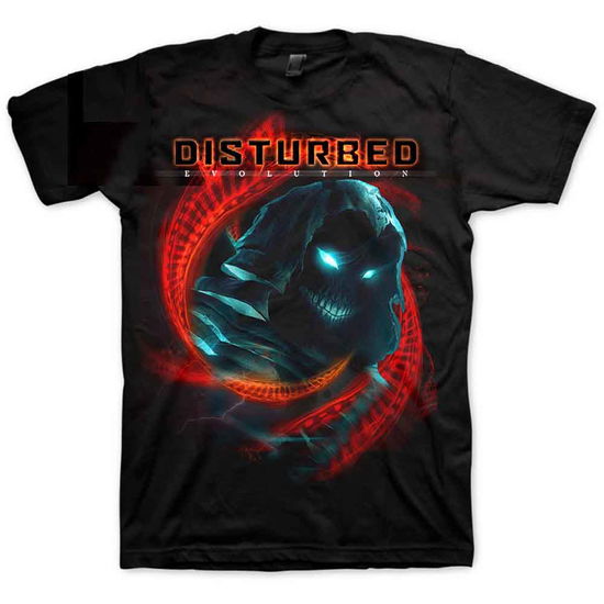 Disturbed Unisex T-Shirt: DNA Swirl - Disturbed - Produtos -  - 5056368614743 - 