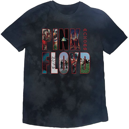 Pink Floyd Unisex T-Shirt: Echoes Album Montage (Wash Collection) - Pink Floyd - Koopwaar -  - 5056368669743 - 