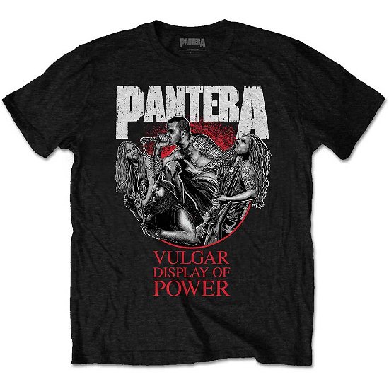Pantera Unisex T-Shirt: Vulgar Display of Power 30th - Pantera - Produtos -  - 5056561028743 - 
