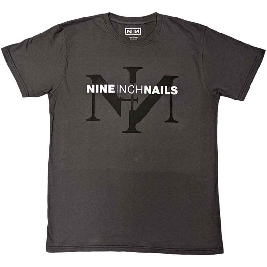 Nine Inch Nails Unisex T-Shirt: Icon & Logo - Nine Inch Nails - Mercancía -  - 5056561073743 - 