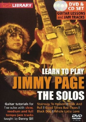 Lick Library Learn To Play Jimmy Page Th - Lick Library Learn to Play Jim - Movies - MUSIC SALES - 5060088823743 - December 2, 2009