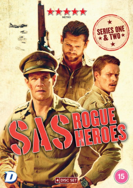 Cover for Sas Rogue Heroes Series 12 DVD · Sas Rogue Heroes: Series 1-2 (DVD) (2025)