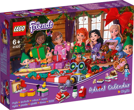 Adventskalender Friends Lego (41420) - Lego Friends - Koopwaar - Lego - 5702016616743 - 11 oktober 2021