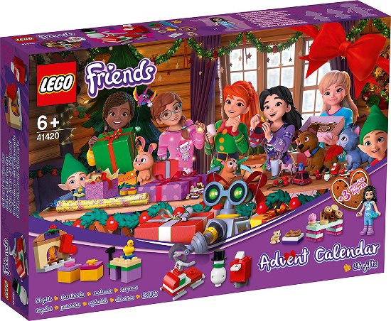 Cover for Lego Friends · Adventskalender Friends Lego (41420) (Legetøj) (2021)