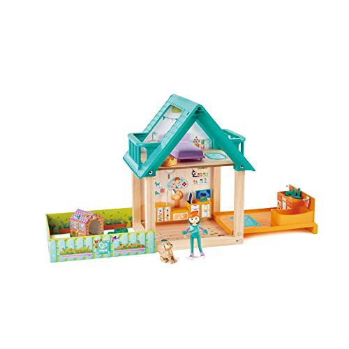 Cover for Hape · Hape Furry Vriend Dierenartspraktijk Speelset (Toys)