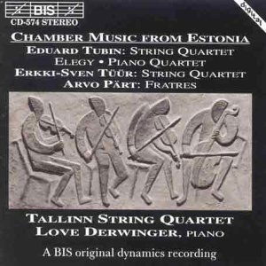 Chamber Music for Estonia / Various - Chamber Music for Estonia / Various - Musik - Bis - 7318590005743 - 12 oktober 1994