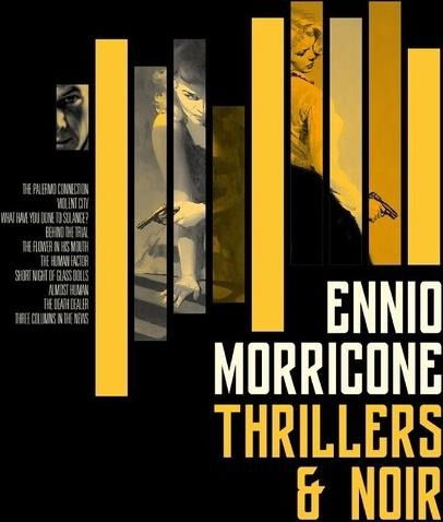 Thrillers & Noir (Clear Yellow Vinyl) (+Insert) - Ennio Morricone - Musique - CINEVOX / BTF - 8016158025743 - 23 février 2024