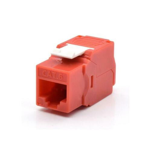 Presa Rj45u Cat.6  Rosso -  - Koopwaar -  - 8054392614743 - 