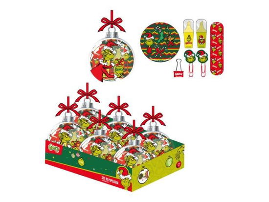 Cover for Grinch · GRINCH - Xmas Bauble - Stationery Box - 7 pc. (Toys)