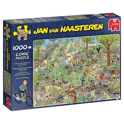 Cover for Jan Van Haasteren · Puzzel JvH: Veldrijden 1000 stukjes (19174) (Legetøj) (2020)