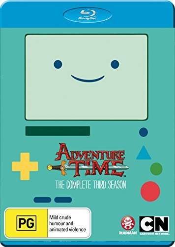 Cover for Adventure Time-season 3 (Blu-ray) (2014)