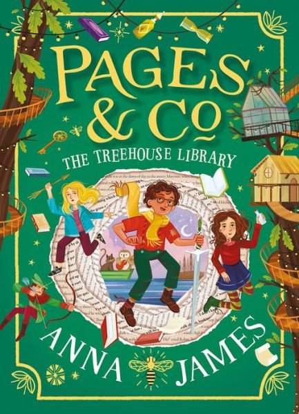 Cover for Anna James · Pages &amp; Co.: The Treehouse Library (Hardcover bog) (2022)