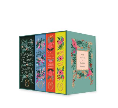 Cover for The Puffin in Bloom 4-Book Collection: Anne of Green Gables, Heidi, Little Women, and A Little Princess - Puffin in Bloom (Hardcover Book) (2015)