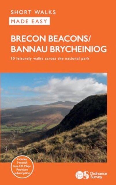 Cover for Ordnance Survey · Brecon Beacons - OS Short Walks Made Easy (Pocketbok) (2024)
