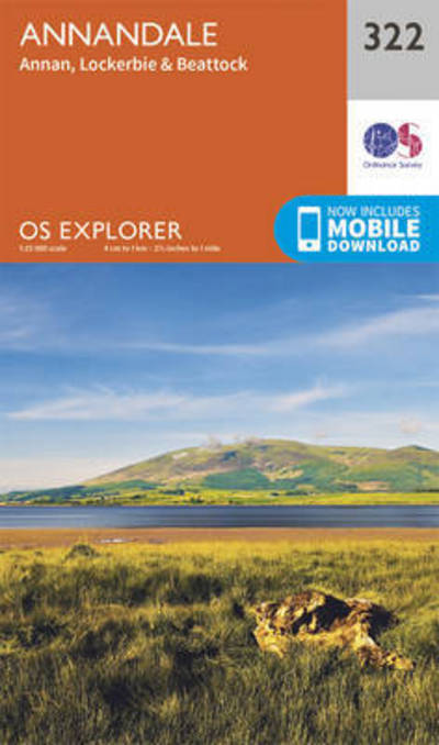Annandale - OS Explorer Map - Ordnance Survey - Books - Ordnance Survey - 9780319245743 - September 16, 2015