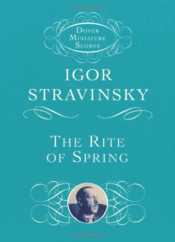 Cover for Music Scores · The Rite of Spring (Dover Miniature Music Scores) (Paperback Book) (2000)