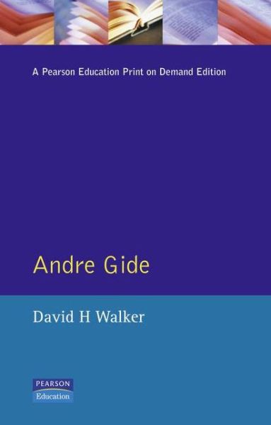 Cover for David H. Walker · Andre Gide - Modern Literatures In Perspective (Paperback Book) (1996)