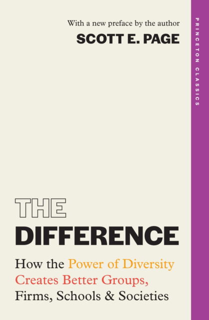 Cover for Scott Page · The Difference: How the Power of Diversity Creates Better Groups, Firms, Schools, and Societies - Princeton Classics (Paperback Book) (2025)