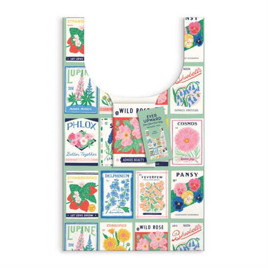 Galison · Grow Your Own Way Packable Nylon Tote Bag (CLOTHES) (2025)