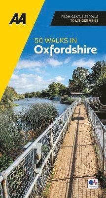 Cover for AA 50 Walks in Oxfordshire - AA 50 Walks (Paperback Book) [New edition] (2024)