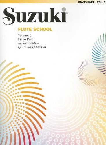 Cover for Suzuki · Suzuki Flute School Vol5 Piano Acc (Paperback Bog) [Revised edition] (2002)