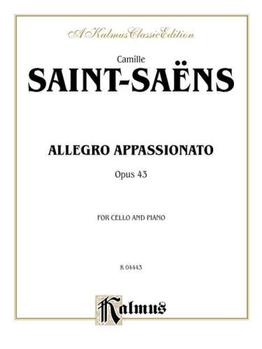 Cover for Camille · Saint Saens Alle Appassionato C (Taschenbuch) [A Kalmus Classic edition] (1985)