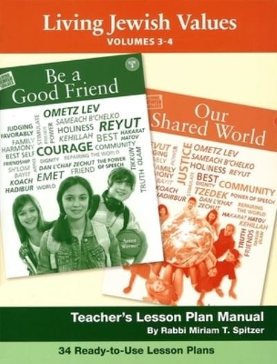 Cover for Behrman House · Living Jewish Values Lesson Plan Manual (Vol 3 &amp; 4) (Paperback Book) (2013)