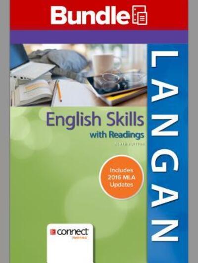 Cover for John Langan · English Skills with Readings 9e MLA Update and Connect Writing Access Card (Bok) (2017)