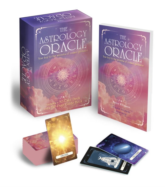 Cover for Marion Williamson · The Astrology Oracle Book &amp; Card Deck: Includes a 50-Card Deck and a 128-Page Guide Book - Arcturus Oracle Kits (Paperback Book) (2025)